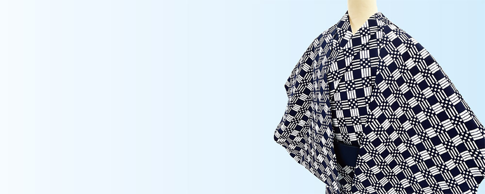 『コーマ地染江戸好キング』四合せ格子