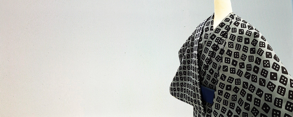 『紬ゆかたキング』   籠目