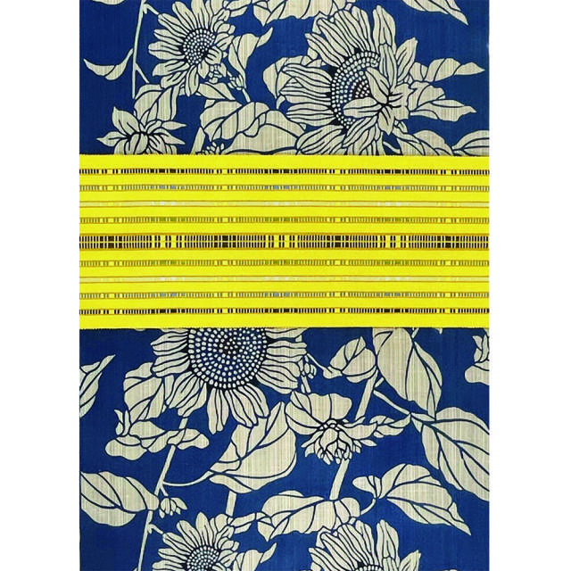 奥州小紋』向日葵